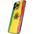 Marijuana Rasta Distressed iPhone 16 Pro Skin